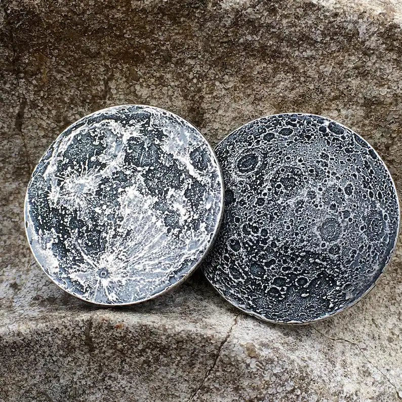 Silver Full Moon Coin infinitias