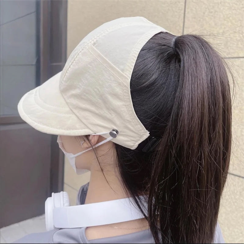 Outdoor UV Protection Hollow Top Sun Hat