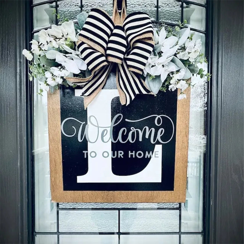2023 NEW - Welcome Front Door Wreath