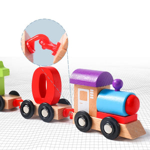 🚆Wooden Digital Train Toy
