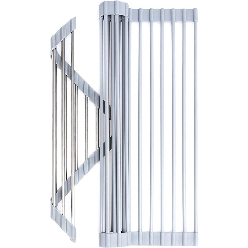 Triangle Roll Up Dish Drying Rack