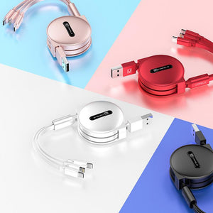 Multi-function 3 in 1 USB Charging Cable