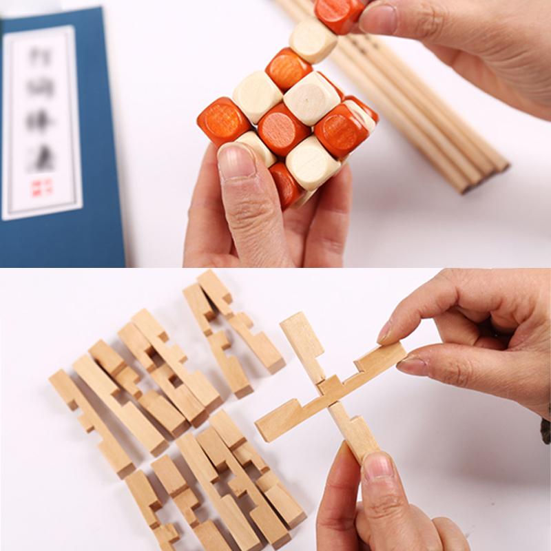 3D Wooden Puzzle Games