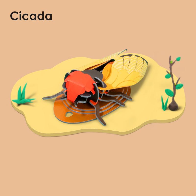 3D Wooden Insect Puzzles