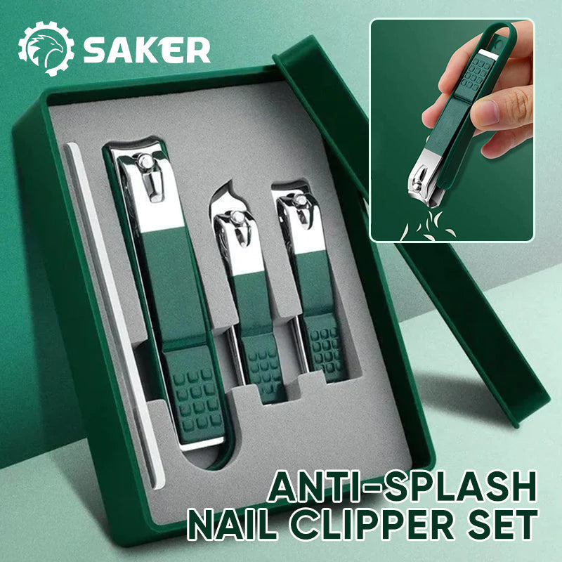 Anti-Splash Nail Clipper Set