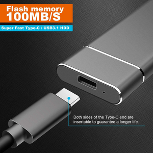 Portable Solid State External Hard Drive, Ultra Speed External SSD
