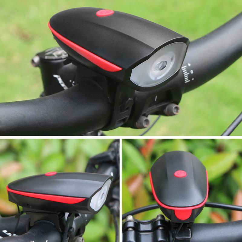 Bicycle USB Charging Horn Front Light