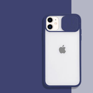 IPhone Case with Slide Camera Lens Protector