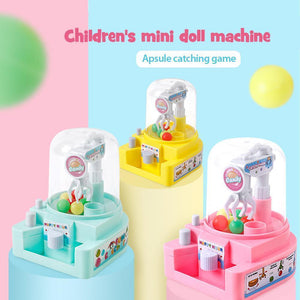 Children Mini Simulation Catching Ball Machine