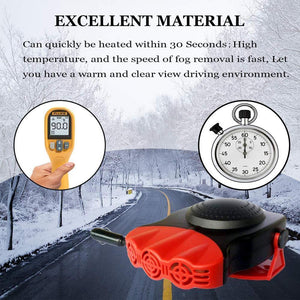 150W Portable Car Heater Defrosts Defogger