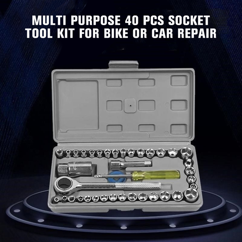 Socket Tool Kit for Bike or Car Repair
