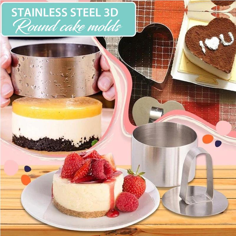 Stainless Steel Mini Cake Molds