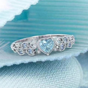 Fashion Heart Diamond Ring