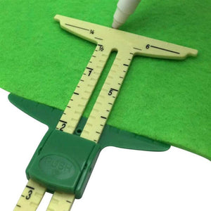 Five-in-one Patchwork Ruler Tailor Tool