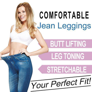 Sexy Imitation Jean Skinny Jeggings Skinny Pants