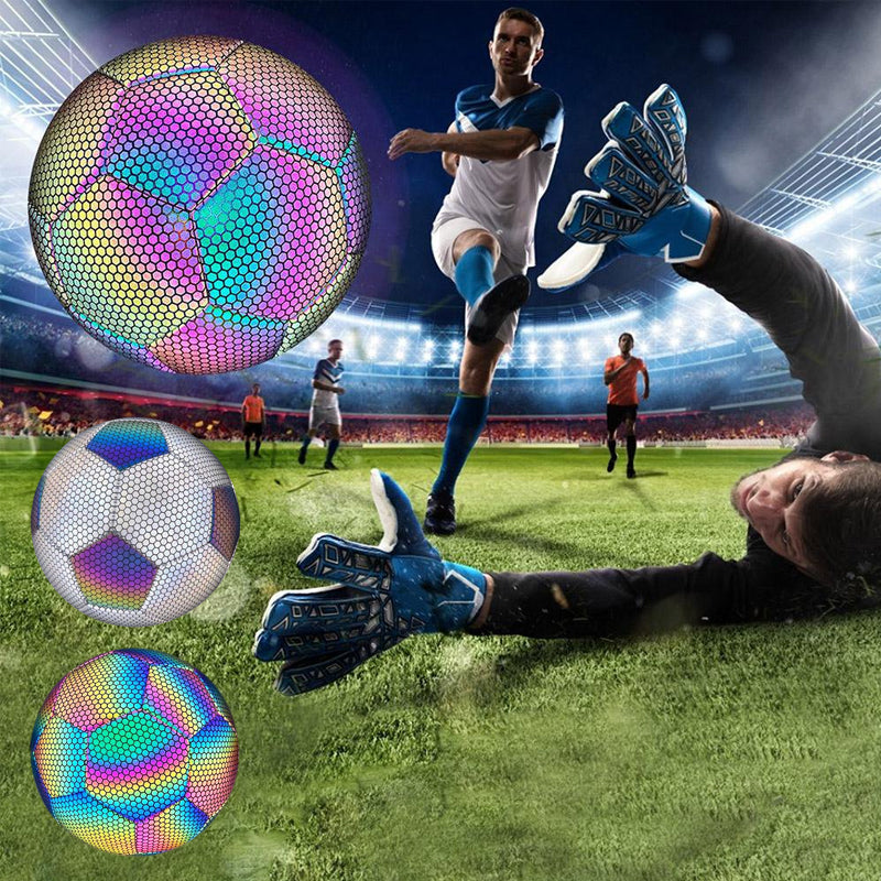 Reflective Luminous Soccer Ball
