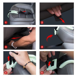 Car seat belt for pregnancy safe