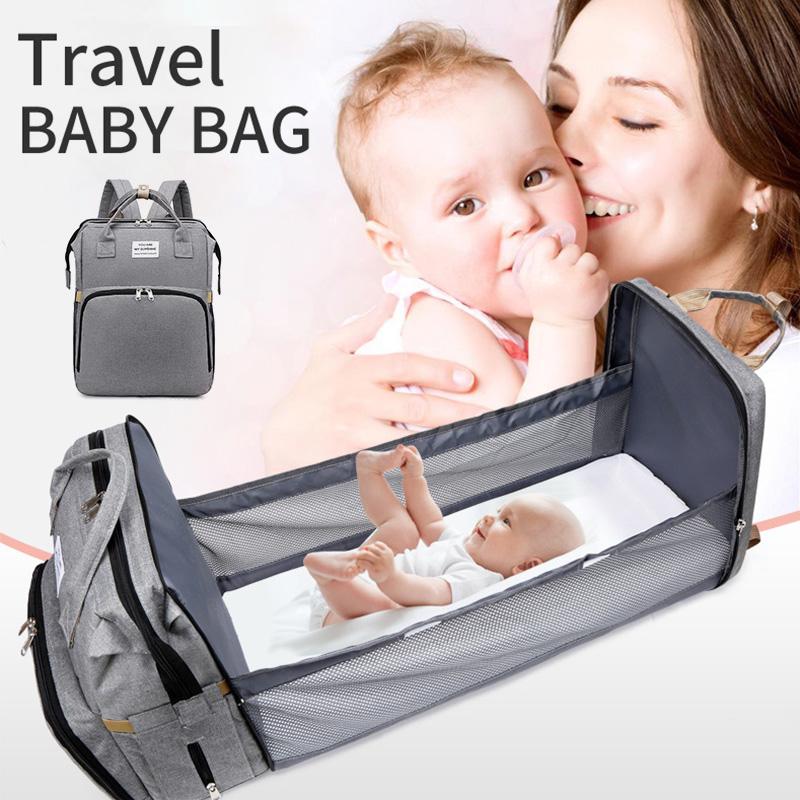 All-in-one Baby Diaper Backpack