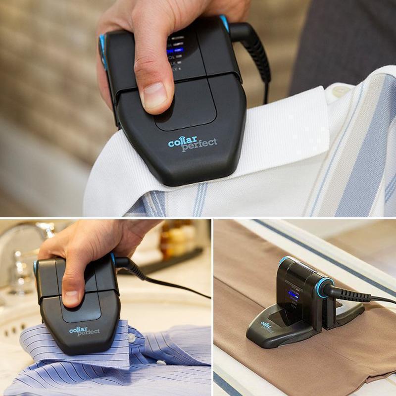 Folding Portable Mini Collar Iron for Travel Business Trip Collar Acce ...