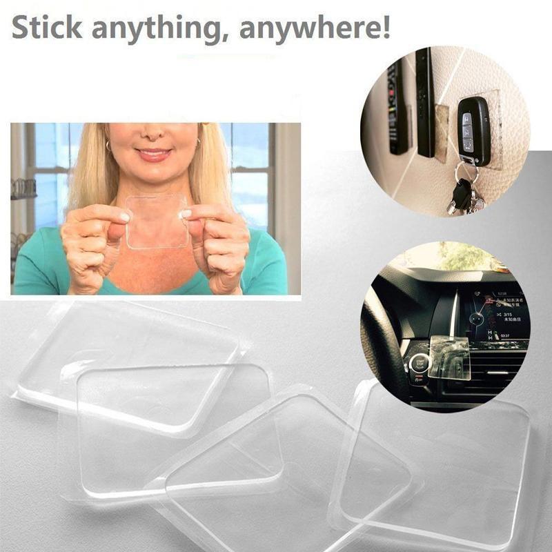 Super Sticky Silicone Gel Pads Clear