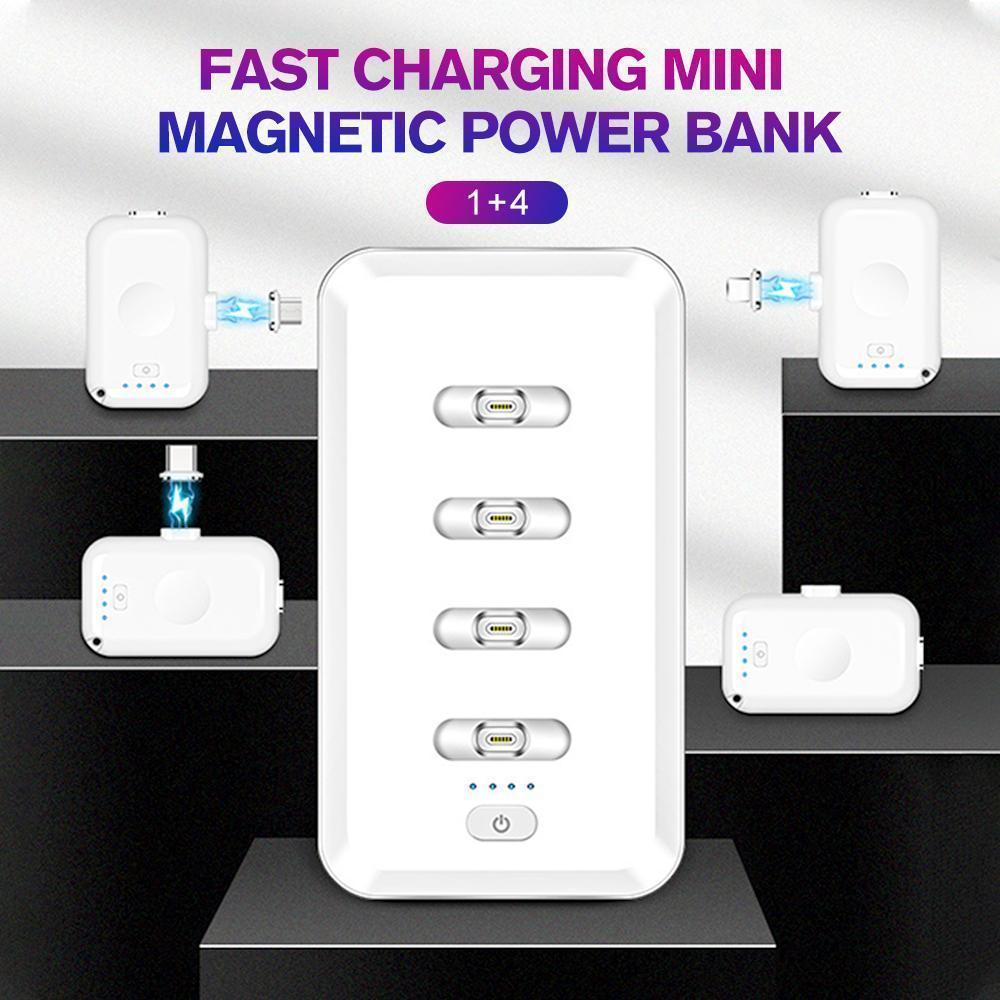 Fast Charging Mini Magnetic Power Bank
