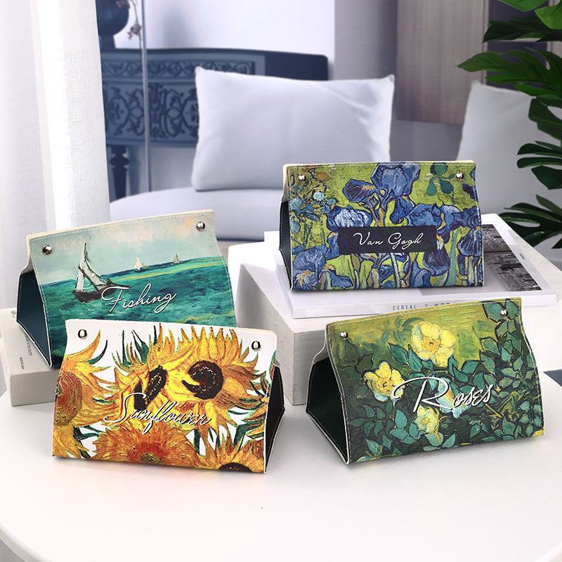 Oil Painting Pastoral Style Paper Box🔥BUY 3 GET 1 FREE