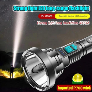 4-Core Powerful LED Flashlight