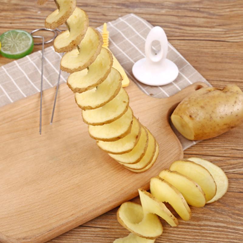 Potato Chips Spiral Cutter
