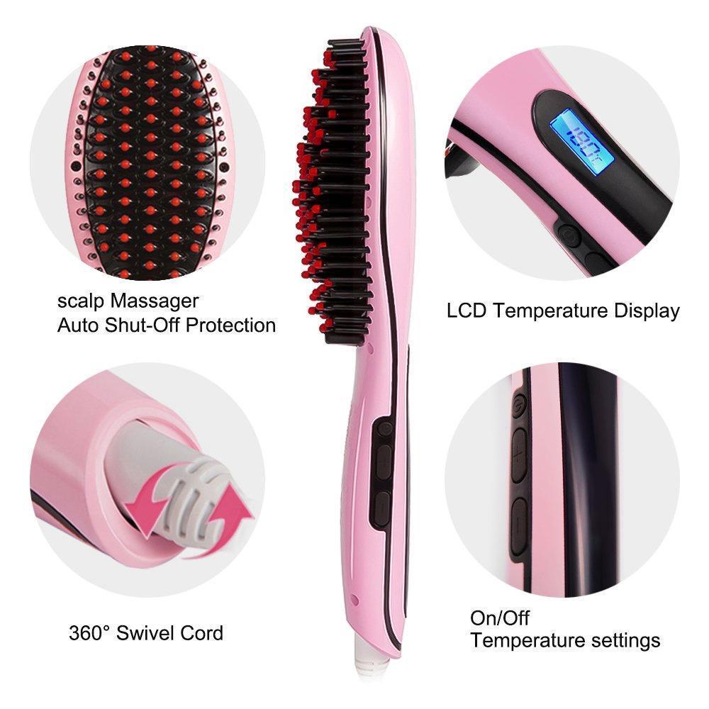 Hair Straightening Brush（British Standard）