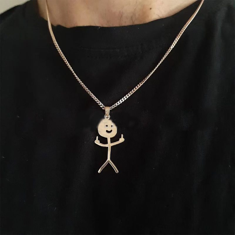Funny Doodle Necklace