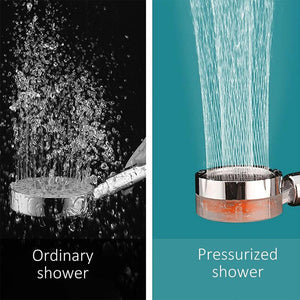 Ober®Water Saving Flow 360° Rotating High-pressure Shower, With Luxury Packaging