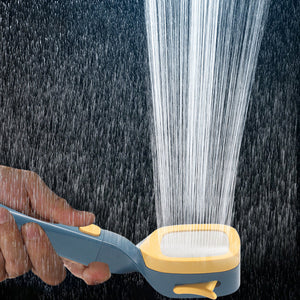 4-mode Handheld Pressurized Shower Head with Pause Switch