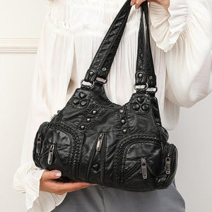 Soft PU Leather Handbag