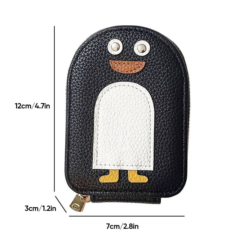 🐧Cute Penguins PU Credit Card Coin Wallet👛