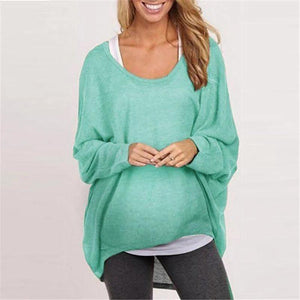 Loose Pullover Solid Color T-Shirt