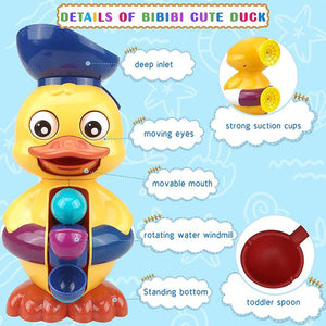 Duck Waterwheel Bath Toys