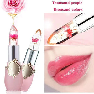 🌸Crystal Jelly Flower Color Changing Lipstick🌸