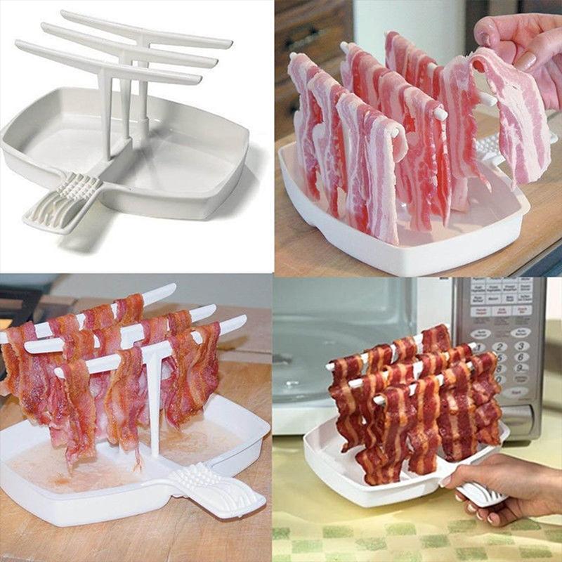 Microwave Bacon Cooker Tray Rack
