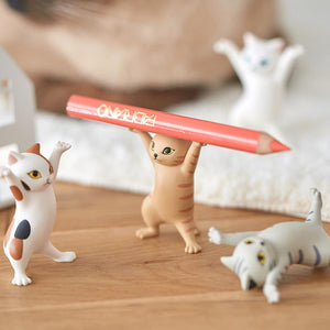 Cat Model Pen Holder
