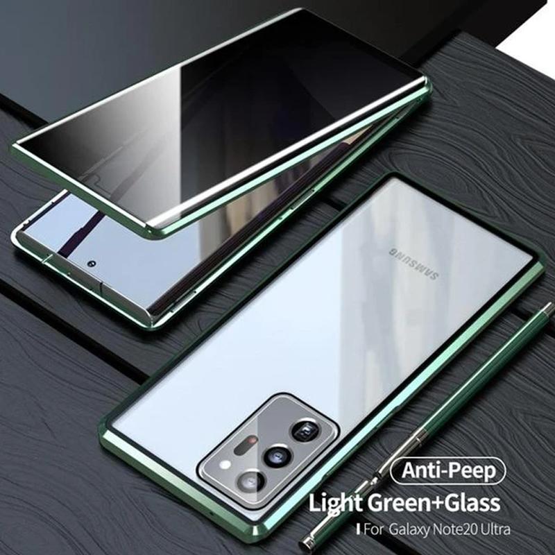 Samsung Anti-Peep Tempered Glass Phone Case