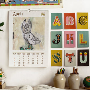 🦉Weird Medieval Owl Calendar 2024📅