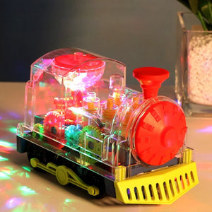 Electric Transparent Gear Train