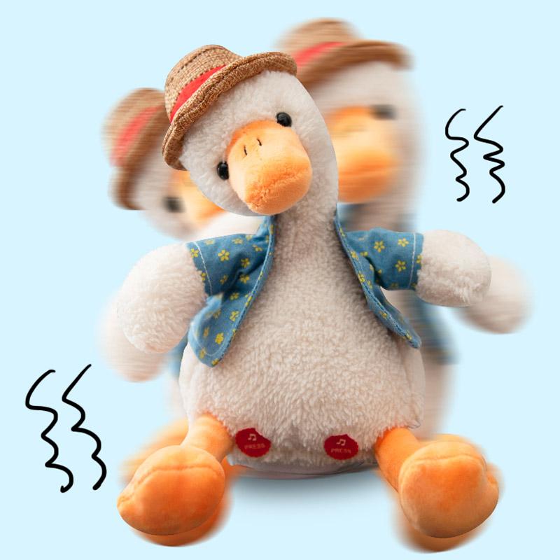 Electric Plush Duck Toy