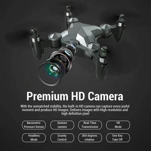 Foldable Mini Suitcase Drone with HD Camera