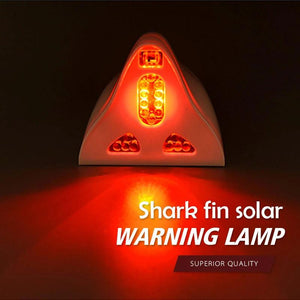 Shark Fin Solar Warning Light for Car