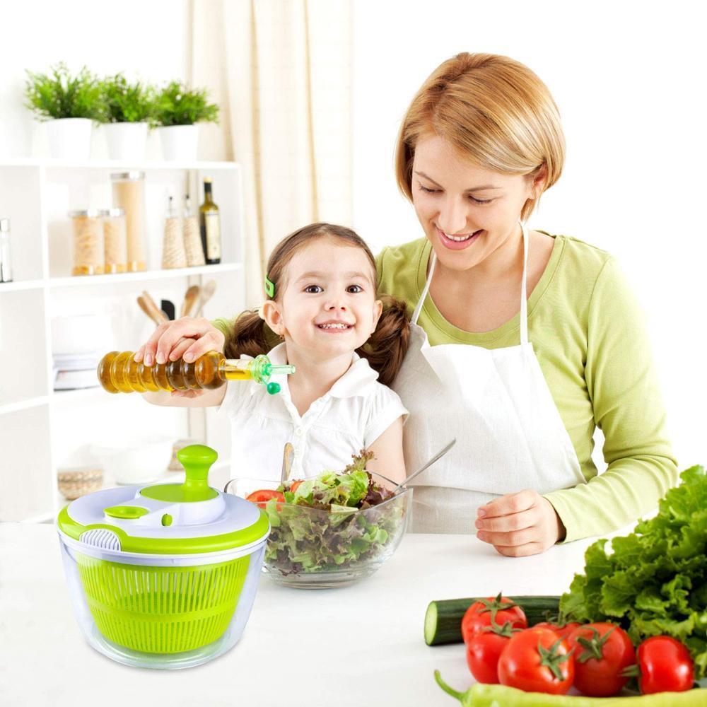 Household Salad Dehydrator Manual Vegetable Washing Machine