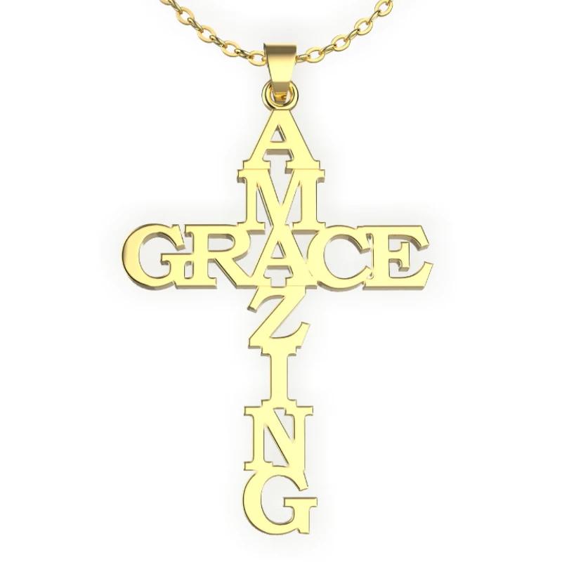 Amazing grace necklace amazon Clearance
