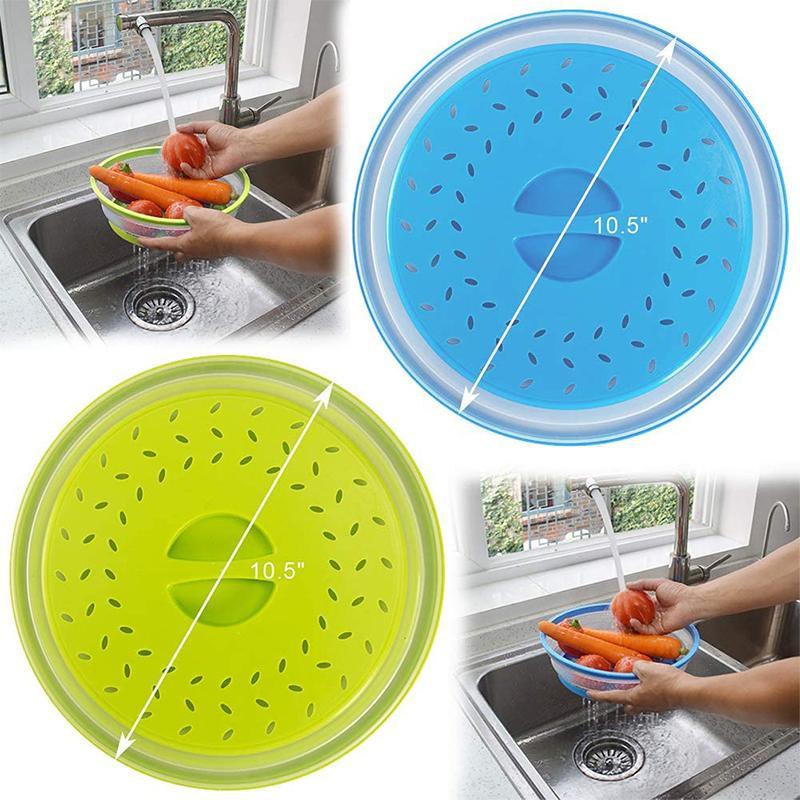Collapsible Microwave Plate Cover