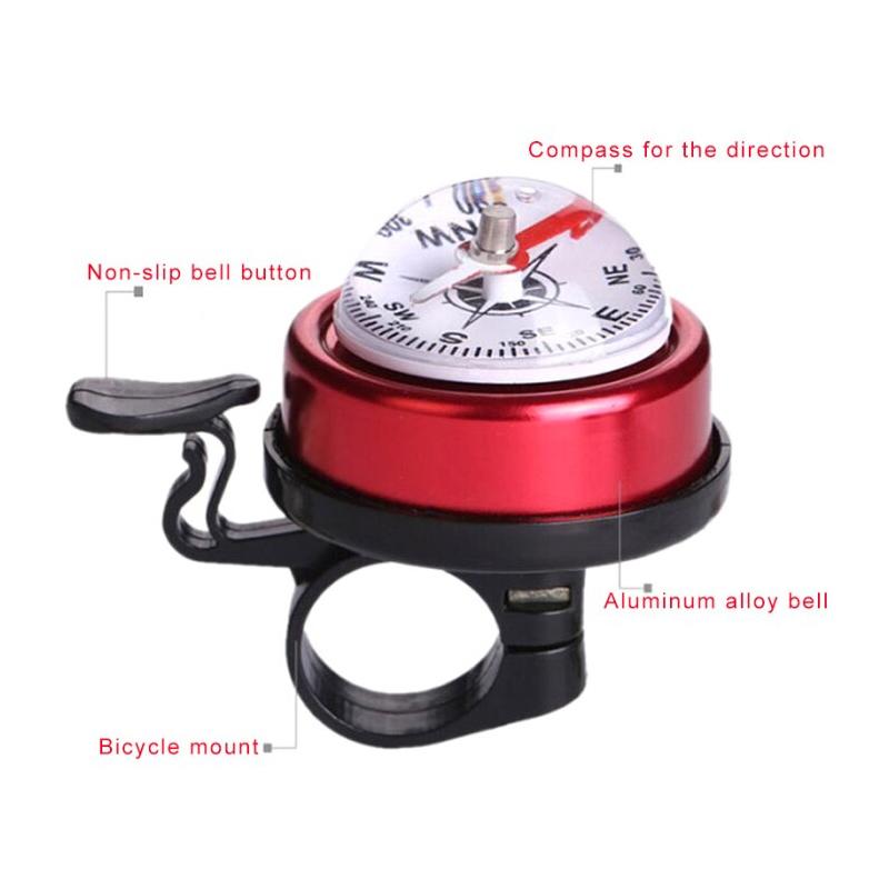 Compass bicycle bell