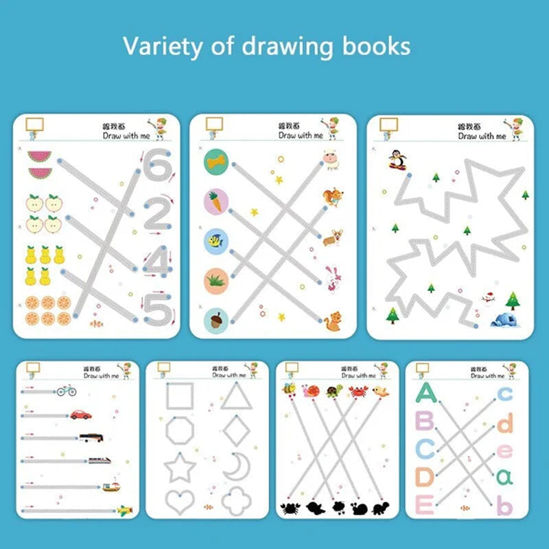 👍Magical Tracing Workbook Set